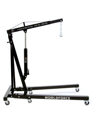 Worldforce 11125 Hidrolik Vinç Katlanır 1.5 Ton