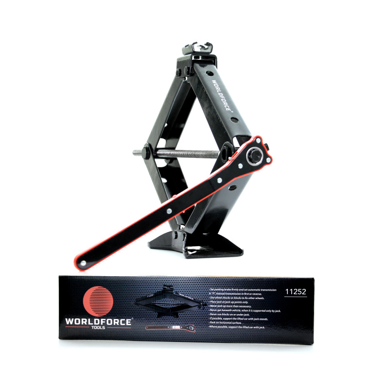 Worldforce 11252 Mekanik Makaslı Kriko 1.5 Ton Cırcır Kollu