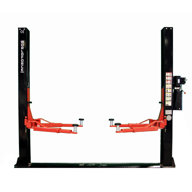 Worldforce 11550 Hidrolik Lift İki Sütunlu 4 Ton 380/220V Yarı Otomatik