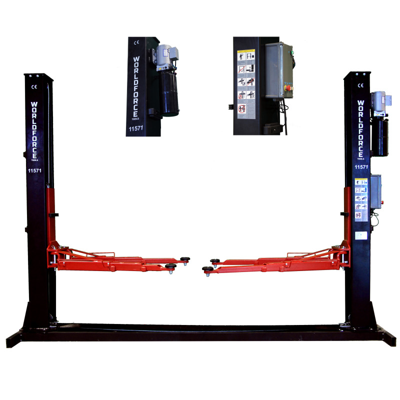 Worldforce 11571 Hidrolik Lift İki Sütunlu 5.5 Ton 380/220V Tam Otomatik