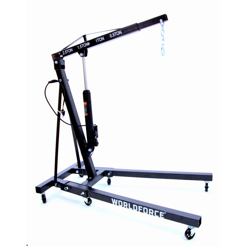 Worldforce 11581 Hidrolik Vinç Katlanır 2.5 Ton (Hidropnömatik)