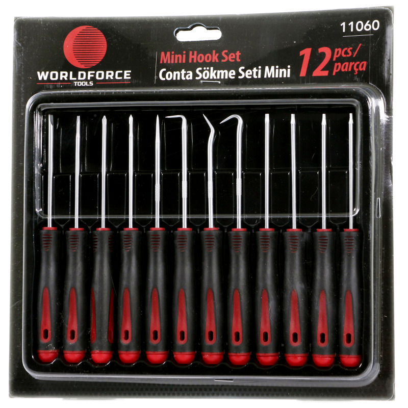 Worldforce 11060 Conta Sökme Tornavida Seti Mini 12 Parça