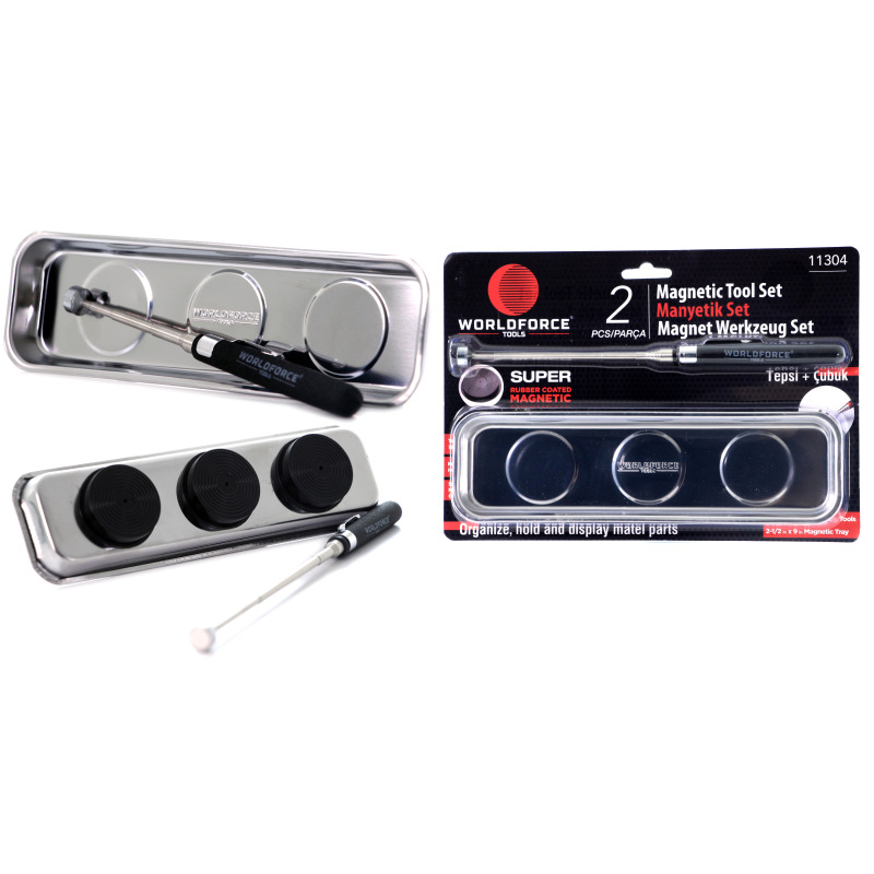 Worldforce 11304 Manyetik Set 2'li (Tepsi + Çubuk)