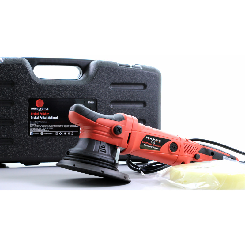Worldforce 11014 Orbital Polisaj Makinesi (220V, 720W, 2100-5000rpm, 150мм)
