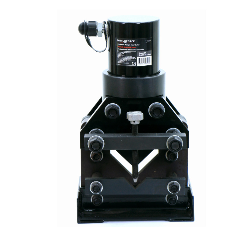 Worldforce 11568 Hidrolik Açılı Metal Köşebent Kesici 35 Ton 60x60mm 