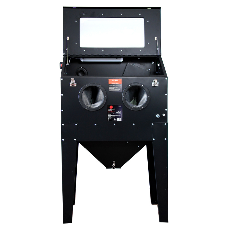 Worldforce 11443 Kumlama Makinesi 220 Litre Kabinli Demonte