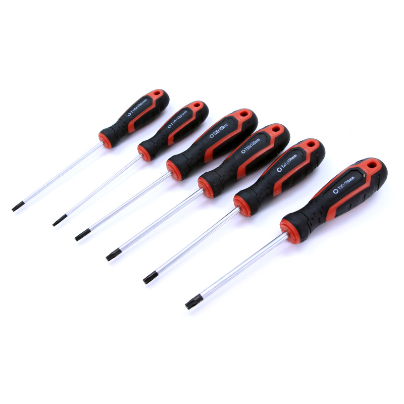 Worldforce 11471 Torx Tornavida Seti 6 Parça 6150CRV (T10,T15,T20,T25,T27,T30)