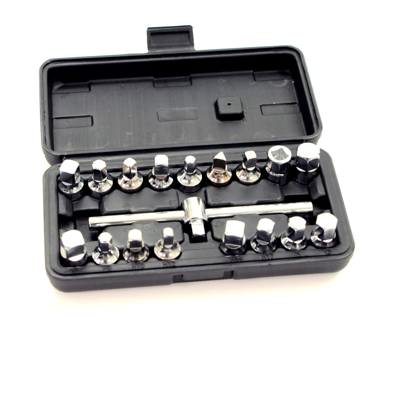 Worldforce 11374 Karter Tapa Anahtar Seti 18 Parça 3/8