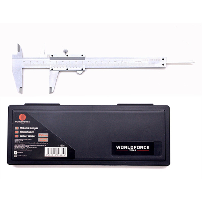 Worldforce 11396 Paslanmaz Mekanik Kumpas 150mm