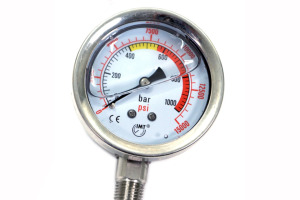 Hidrolik Manometre 1000 bar 1/4\'\' NPT