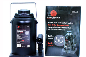 Hidrolik Şişe Kriko 50 Ton 285-465mm
